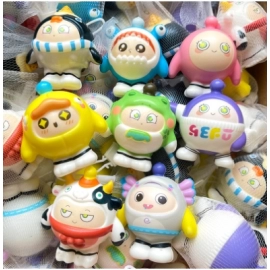 Netbag Egg Boy Party Pinch Music Stress Relieving Toy Slow Rebound Release Artifact Cartoon Stress Relieving Student Small gift items