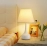 Fabric table lamp, bedroom bedside lamp, Nordic retro bedside lamp, high-end feeling, warm atmosphere Feeling the Small Night Light
